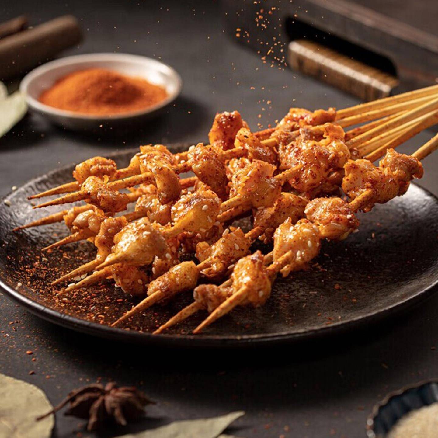 新品香脆掌中宝串商用冷冻半成品膝软骨新鲜鸡脆骨串鸡脚肉串烧烤