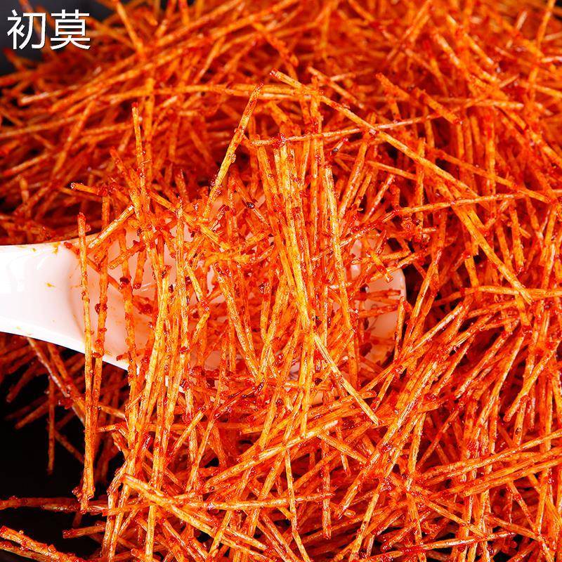 钟芹辉香酥金丝条辣条8090怀旧儿童零食香辣味麻辣丝宿舍校园小吃
