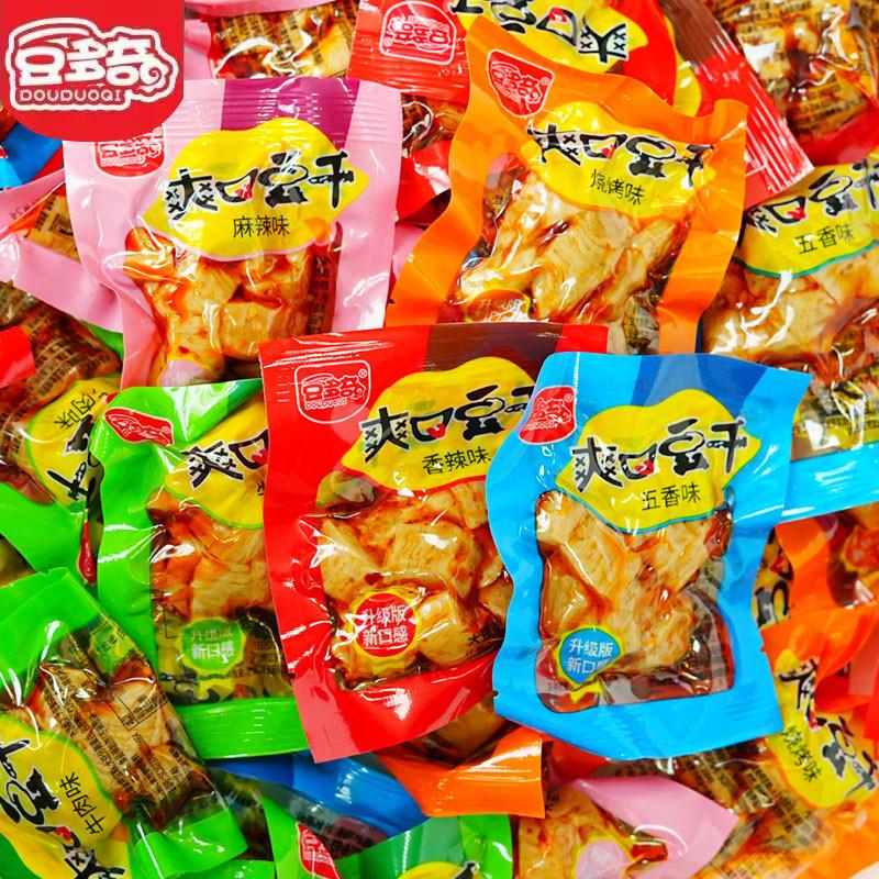 豆多奇爽口豆干麻辣五香牛