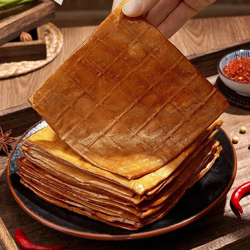新品四川牛皮豆干商用重庆火锅豆干烧烤豆干卤豆皮麻辣烫串串食材