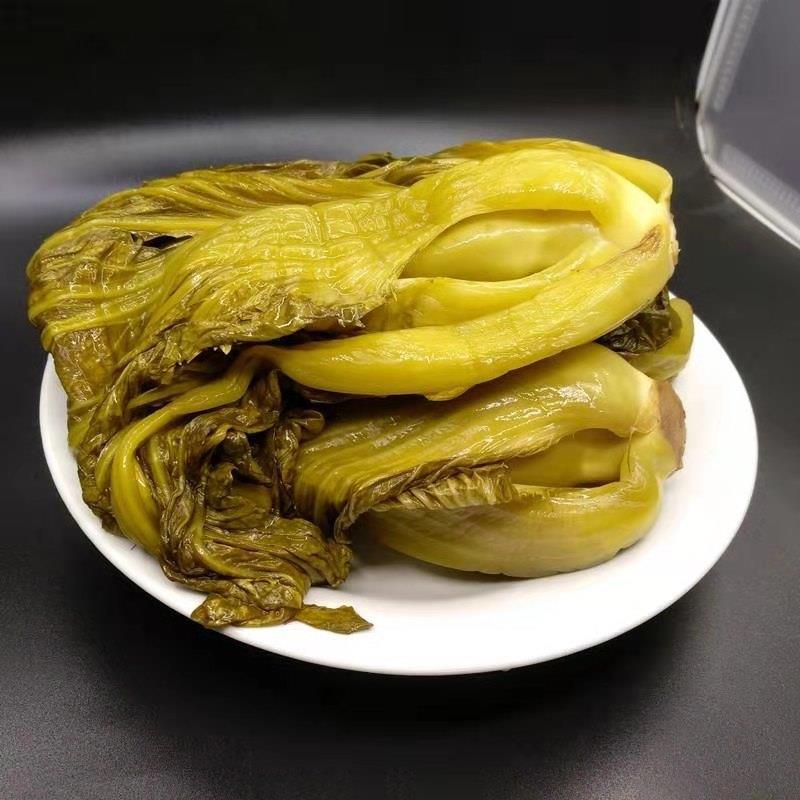 云南酸菜昭通镇雄酸青菜特产真空包装农家大缸腌制香脆无盐酸菜