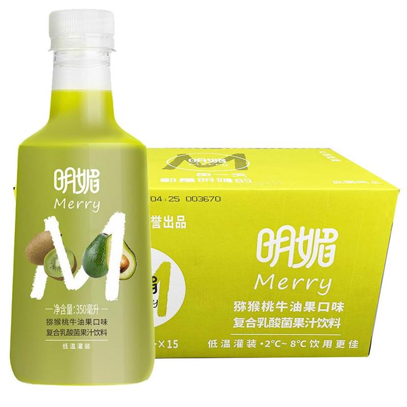 整箱15瓶Merry明媚果汁复