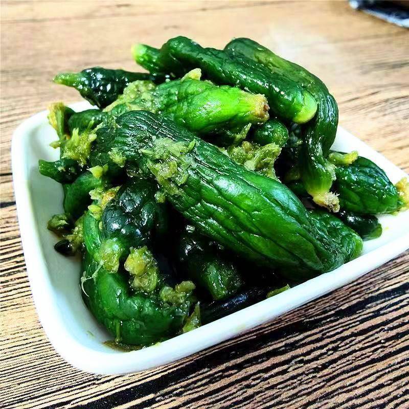东北韭菜花黄瓜咸菜特色韭菜花小黄瓜下饭菜鲜咸可口美味东北咸菜