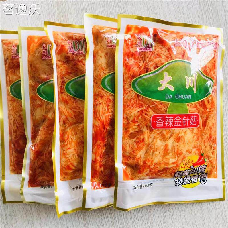 大川香辣下饭菜零食金针菇