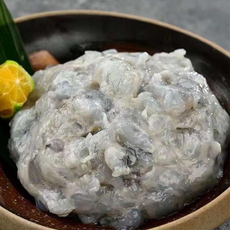 新品逮虾记白玉虾滑整箱商用新鲜冷冻半成品原味虾滑火锅专用餐饮