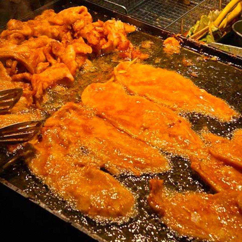 新品200g特大里脊肉串超大鸡肉串铁板里脊肉片鸡柳油炸烧烤食材商
