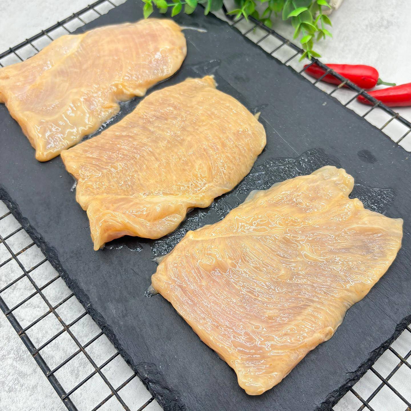 新品香辣汉堡鸡胸肉商用冷冻半成品去骨去皮鸡排胸脯肉无骨腿排肉