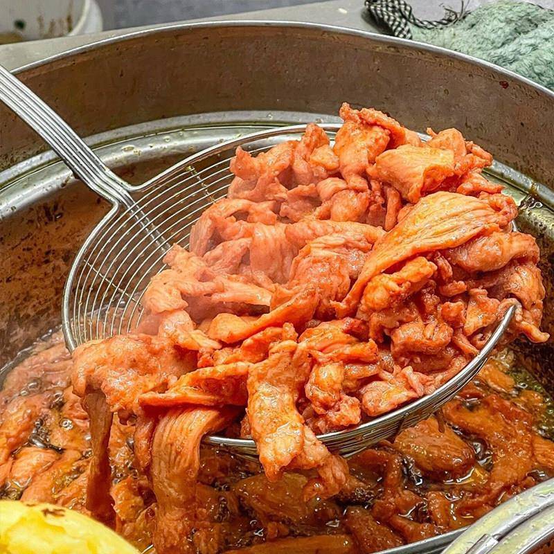 新品无签里脊肉片商用餐饮外卖肉夹馍手抓饼配菜食材鸡柳鸡胸肉片