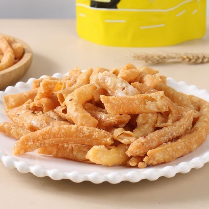 阜阳阜南特产老式糕点新鲜焦壳豆壳酥脆豆酥糖稀空心过年果子豇