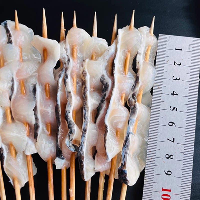 新品新鲜黑鱼片串商用冷冻半成品财鱼乌鱼片火锅铁板油炸烧烤食材