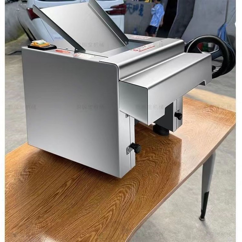 广东强厨小型立式高速压面机304材质不粘特厚商用面X条揉面机单摇