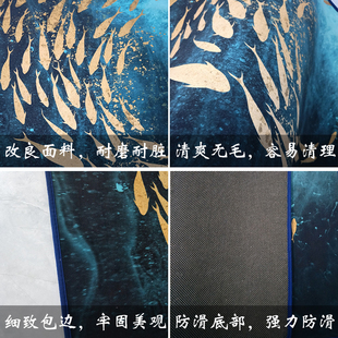 现货厨房地垫防滑防油家用垫子浴室吸水长L条进门门口脚垫门垫卧