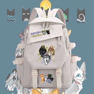 猫武士周边猫武士动漫周边书包火星沙风冬青叶松鸦羽男女学生大容