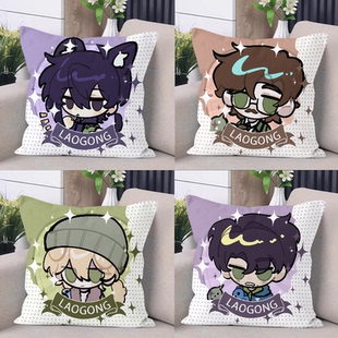 星露谷物语周边星露谷哈维山姆谢恩赛巴斯周边抱枕头午睡枕头送闺