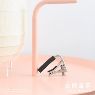 白熊音乐进口夏伯shubb变调夹 C1民谣电吉他尤克里里Capo AL9