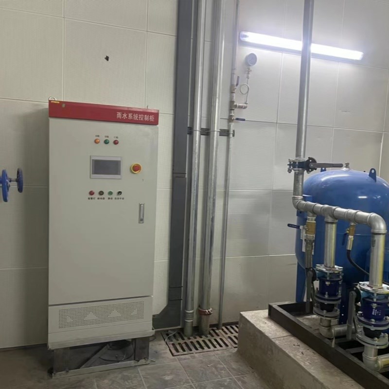 海绵城市雨水收集系统不锈钢清水池地下室雨Q水机房设备整套安装