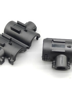 连接器9806092N三通 NW13-NW13-NW7.5 波纹管三通汽车连接器固定