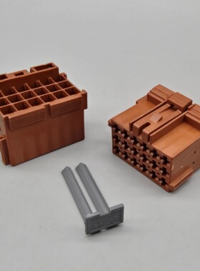 1-967624-6/967634-1国产18线汽车线束端子连接器接插件外壳