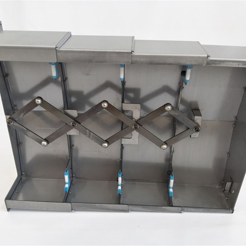 汉川镗床TK611C/1加工中心导轨钢板防护罩电脑锣钣金防屑护板盖板