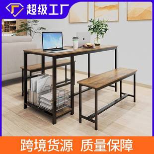 餐桌椅组合收纳餐椅家用餐厅桌椅商用餐桌小户型跨境货源 美式