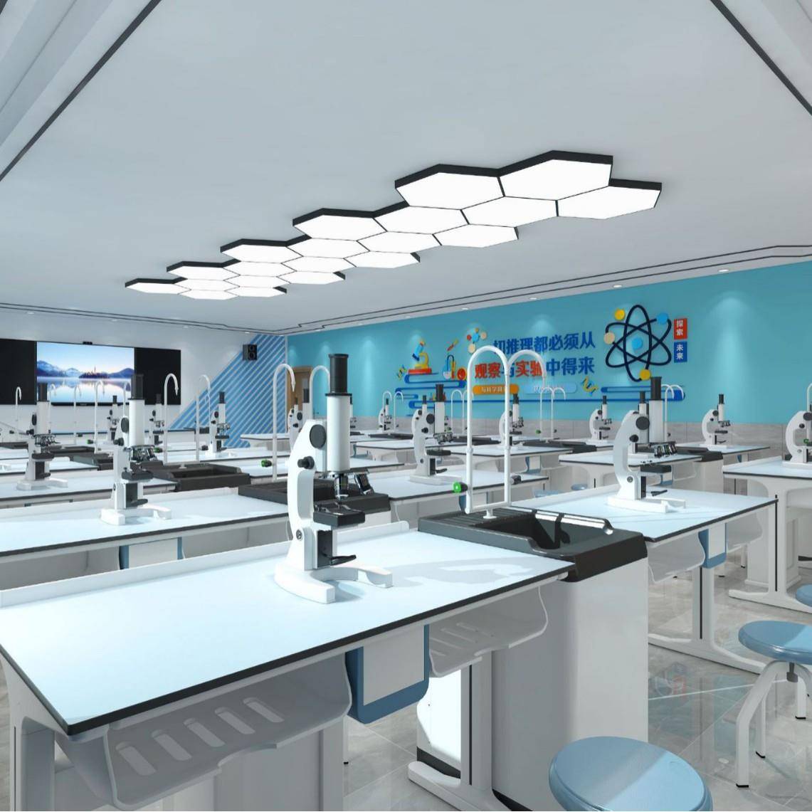 生物物理化学科学中小学学生实验桌子教师演示桌实验室工作台