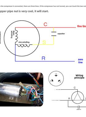 Nr空调启动电容器Cbb65A-1防爆450V 20/25/30/35/40/45/50/60/70U