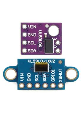 VL53L0X-V2 TOF激光红外测距感测器模块-黑/紫/蓝色板