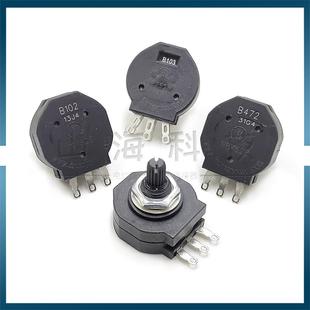 B472 电焊机电流调节推力开关电位器 B103 B102 双联调速器 RVS28