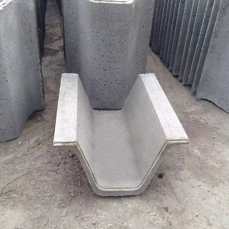 混凝土预制排水沟U型水泥槽成品U型水渠U型管排污水沟水泥U型槽