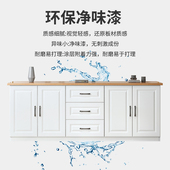 全实木电视柜现代简约高款 储物柜小户型落地柜卧室收纳柜电视机柜