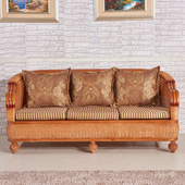 藤椅沙发藤沙发组合客厅三人竹藤沙发藤编藤艺沙发藤木家俱沙发