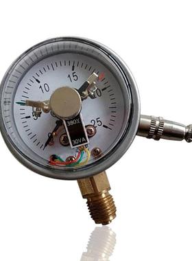 供不锈钢电接点压力表径向半钢航空接口YBX6025MPAM14*1.5厂销