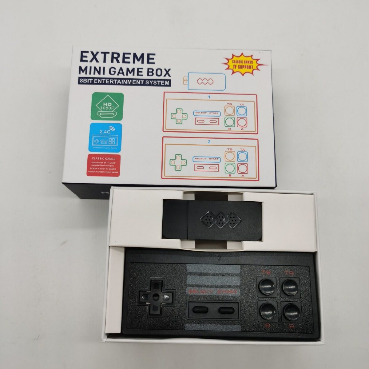 高清HDMI电视游戏机 迷你新款游戏无线手柄家用 NEST卡迷你