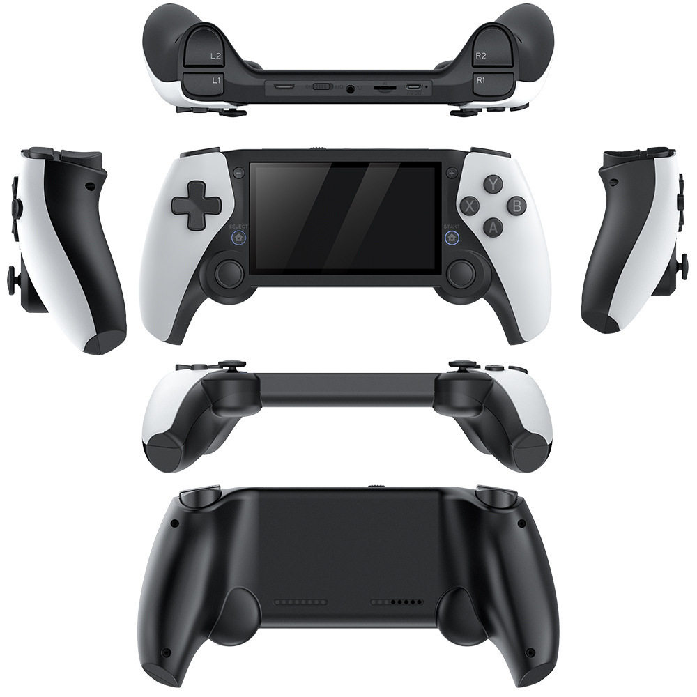 厂家供应M25游戏机高清掌机可连电视大型PSP游戏机双人现货批发