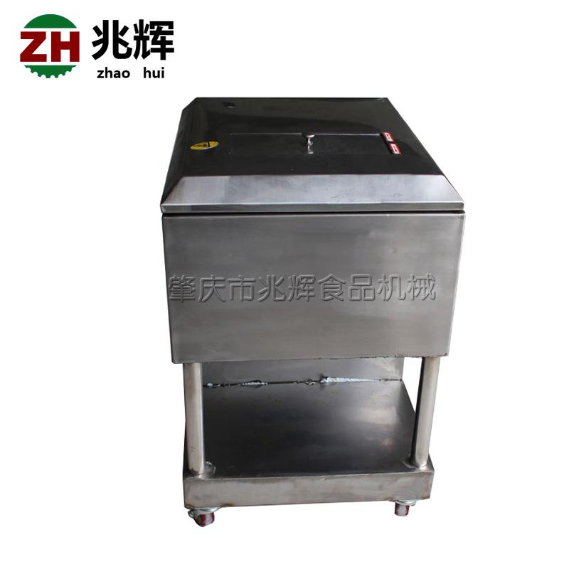 厂家直供电动切排骨机家禽排骨切块机加工食品厂自动切排骨设备