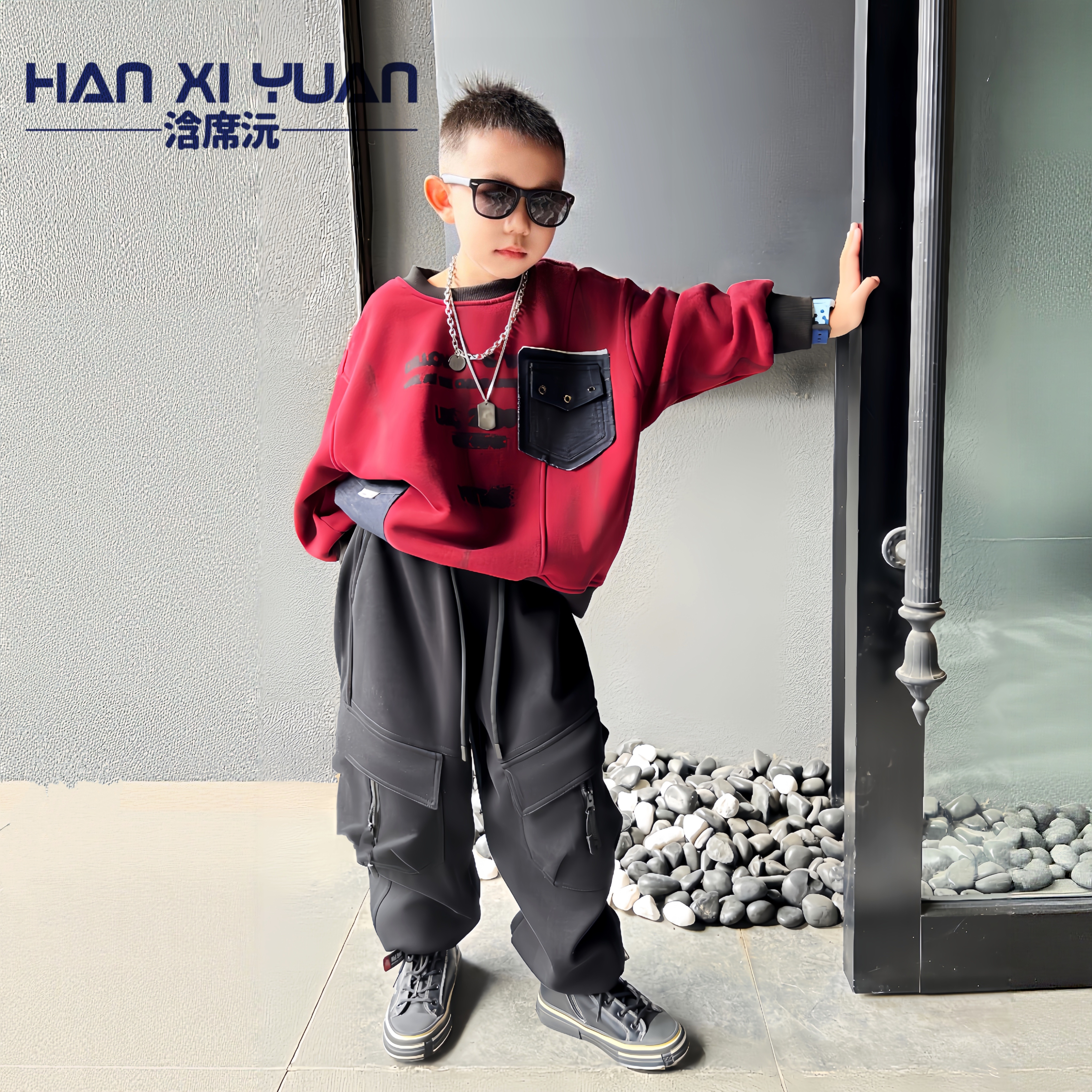 原创设计，潮酷又有个性，面料柔软舒适保暖