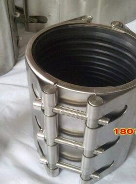 RCD-L加长型不锈钢双卡式管道修补器80A 100A 125A 150A 200A