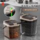家用小号茶水桶透明茶桶茶渣桶茶台废水桶茶盘排水桶干湿分离水桶