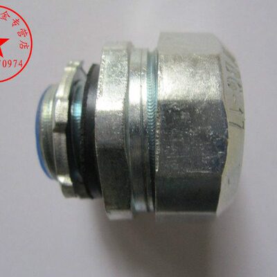 普利卡软管接头/包塑防水型金属软管接头/接线箱连接器 WBG-24#