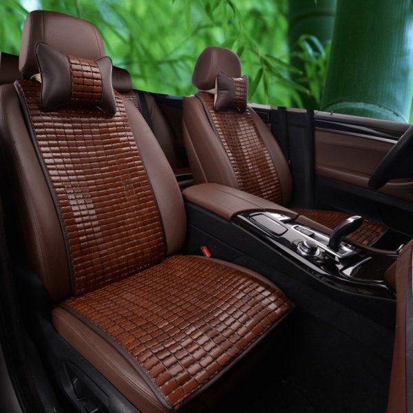 新款夏季凉席座垫新欧蓝德 劲炫 科雷傲 科雷嘉竹子单片汽车坐垫