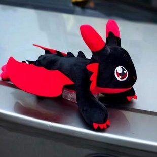 小飞龙车顶玩偶汽车装饰摆件摩托电动车翅膀可动车载公仔车尾挂件