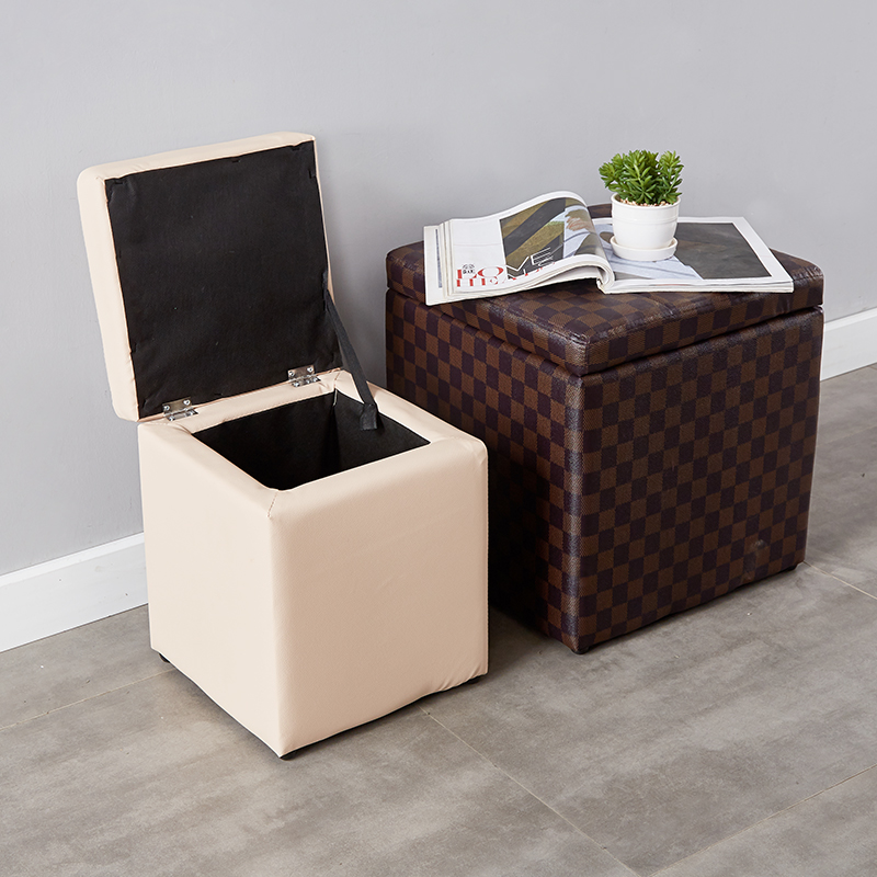 换鞋凳家用门口成人多功能服装店试衣间收纳凳子储物凳可坐沙发凳