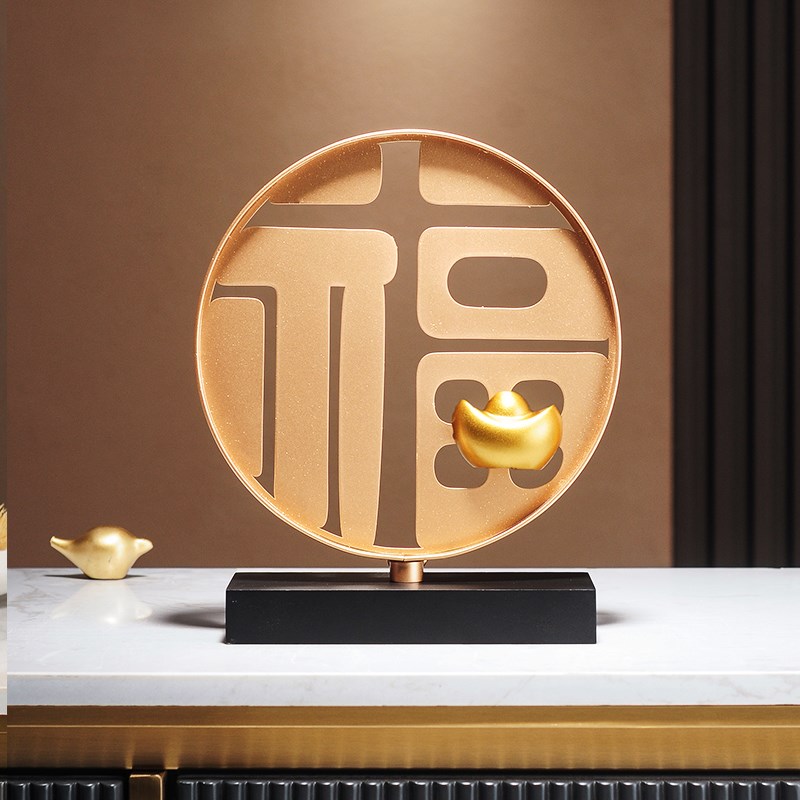 葫芦福气摆件酒柜电视柜装饰品客厅搬新家布置乔迁礼品