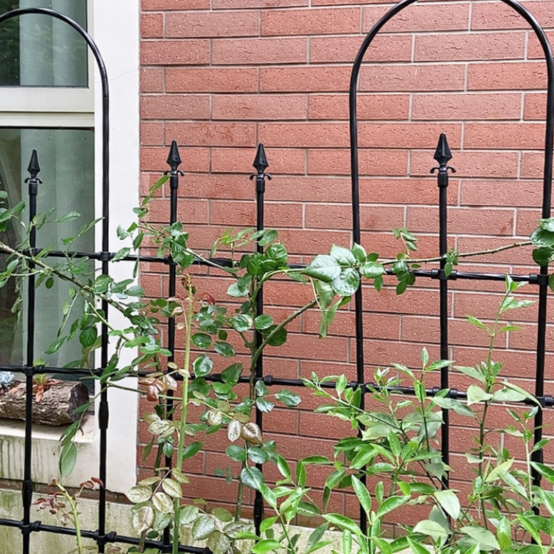 花架爬藤栅栏架子攀爬花爬墙网格篱笆支架杆户外庭院花卉牵引架