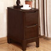 40cm小型简约卧室夹缝斗柜子 全实木超窄小床头柜迷你20