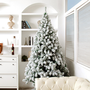 圣诞植绒树酒店商场15 饰家用树套餐 2C1米豪华加密粉色装