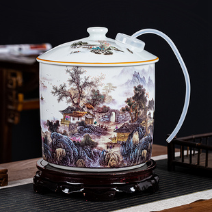 陶瓷储水桶家用纯净水器s饮水机自动抽水带浮球阀茶室茶台蓄水罐