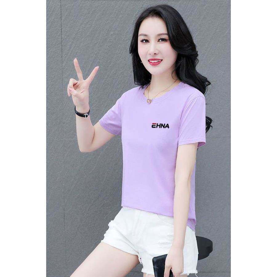 灰色棉短袖t恤女2026夏修身短款t桖打底衫百搭休闲体桖圆领上衣