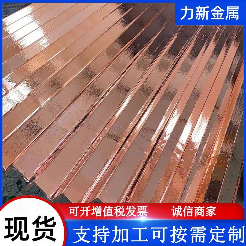 铜覆钢角钢接地极50*5铜包钢角钢防雷接地镀铜角钢