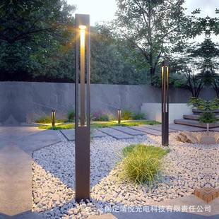 高杆庭院灯现代简约户外防水led草坪灯景观灯公花园别墅小区路灯